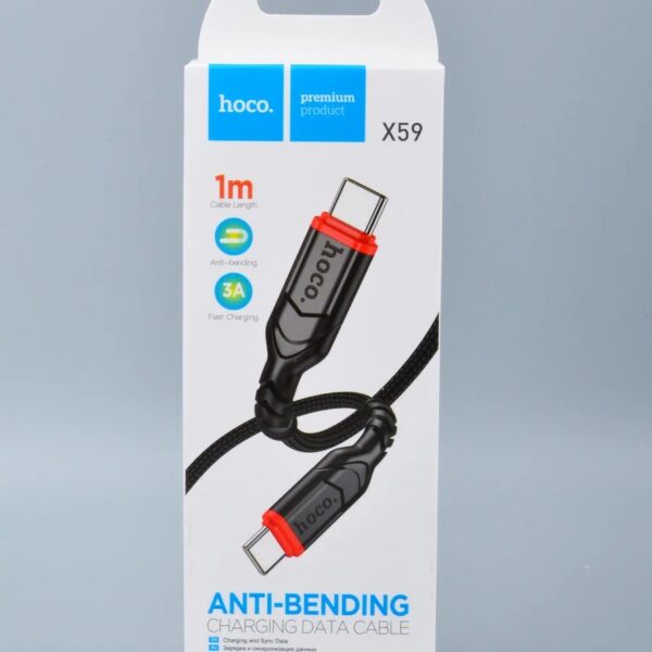 hoco. X59 60W Type-C to Type-C Fast Charging Cable